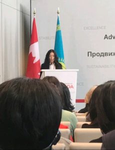 Gaukhar Kydrykhanova, CITP speaking 